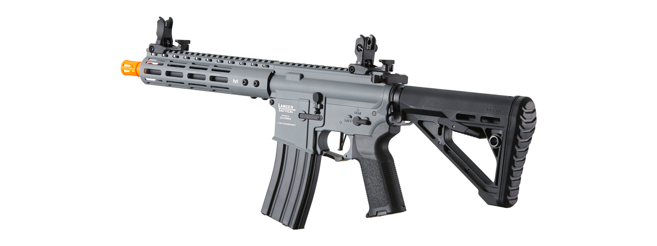 Lancer Tactical Archon 9" M-LOK Proline Series M4 Airsoft Rifle w/ Delta Stock (Color: Gray)