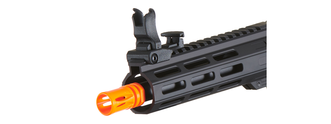 Lancer Tactical Viking 10" M-LOK Proline Series M4 Airsoft Rifle w/ Crane Stock (Color: Black)