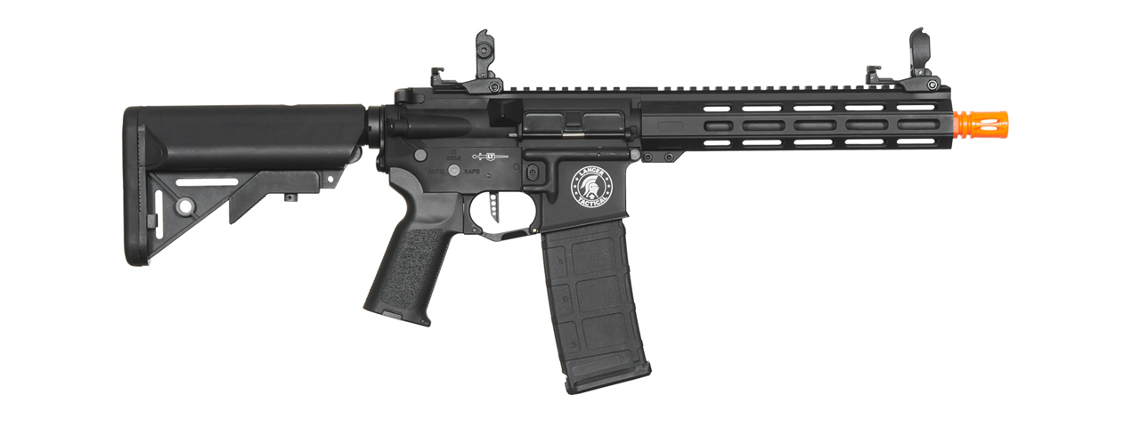 Lancer Tactical Viking 10" M-LOK Proline Series M4 Airsoft Rifle w/ Crane Stock (Color: Black)