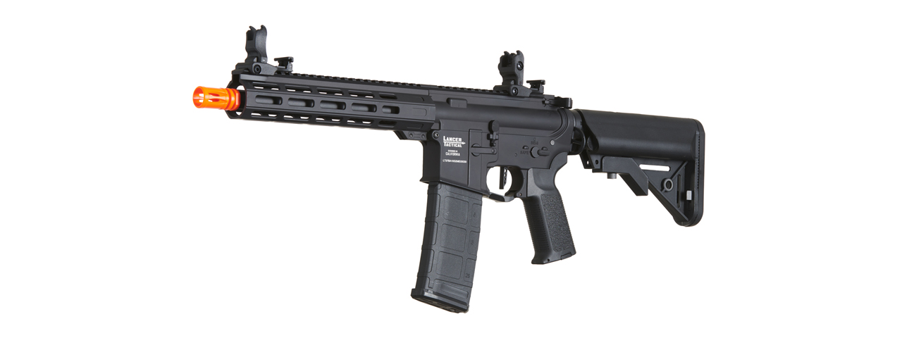 Lancer Tactical Viking 10" M-LOK Proline Series M4 Airsoft Rifle w/ Crane Stock (Color: Black)