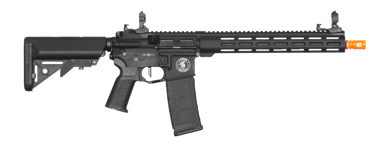 Lancer Tactical Viking 13" M-LOK Proline Series M4 Airsoft Rifle w/ Crane Stock (Color: Black)