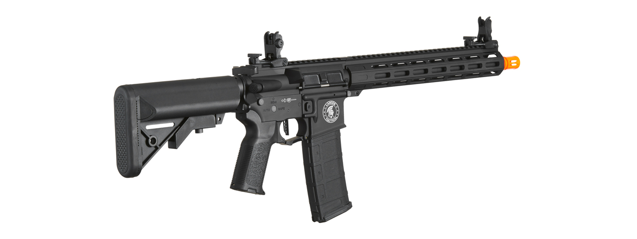 Lancer Tactical Viking 13" M-LOK Proline Series M4 Airsoft Rifle w/ Crane Stock (Color: Black)