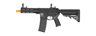 Lancer Tactical Viking 7" M-LOK Proline Series M4 Airsoft Rifle w/ Crane Stock (Color: Black)