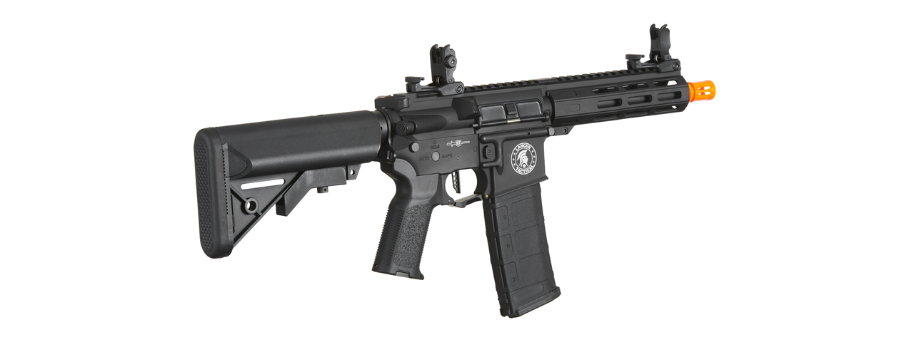 Lancer Tactical Viking 7" M-LOK Proline Series M4 Airsoft Rifle w/ Crane Stock (Color: Black)