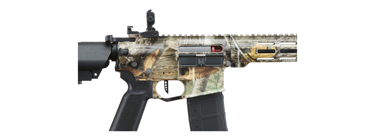 Lancer Tactical Viking 13" M-LOK Proline Series M4 Airsoft Rifle w/ Crane Stock (Color: Real Tree Licensed Camo)