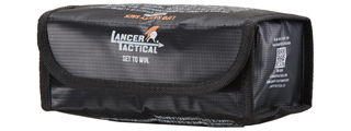 Lancer Tactical Medium Lipo-Safe Charging Sack (Color: Black)