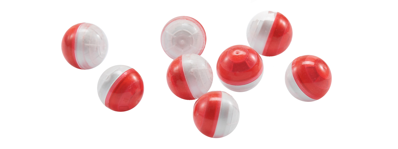 Lancer Defense .43 Cal Pepper Ball and Rubber Ball Pack (8 Rounds of Each) - Click Image to Close
