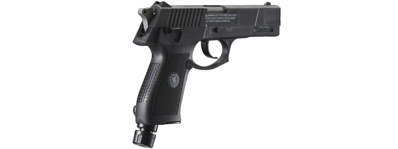 Lancer Defense Scorpion .50 Cal CO2 Powered Less Lethal Defense Pistol *Pistol Only* (Color: Black) - Click Image to Close