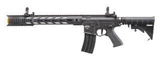 Lancer Tactical Full Metal Legion HPA SPR Interceptor M4 Airsoft Rifle w/ External Tank (Color: Black) - "Semi-Auto Only"