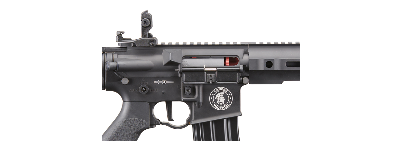 Lancer Tactical Full Metal Legion HPA SPR Interceptor M4 Airsoft Rifle w/ External Tank (Color: Black) - "Semi-Auto Only"