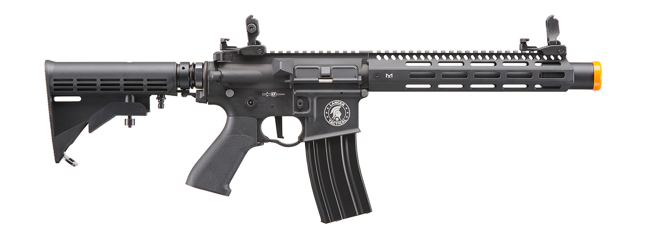 Lancer Tactical Full Metal Legion HPA M-LOK 10"Airsoft M4 Rifle w/ External Tank (Color: Black) - "Semi-Auto Only"