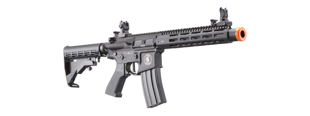 Lancer Tactical Full Metal Legion HPA M-LOK 10"Airsoft M4 Rifle w/ External Tank (Color: Black) - "Semi-Auto Only"
