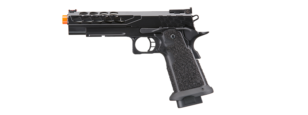 Lancer Tactical Stryk Hi-Capa 5.1 Gas Blowback Airsoft Pistol (Color: Black)