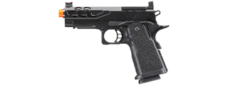 Lancer Tactical Stryk Hi-Capa 4.3 Gas Blowback Airsoft Pistol w/ Red Dot Mount (Color: Black)