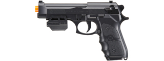 UK Arms M757R Spring Powered Pistol with Laser (Color: Black)