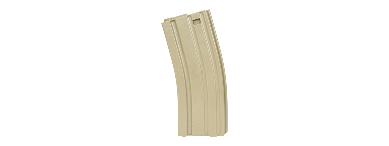 Elite Force Pack of 10 140 Round M4 Mid-Capacity Airsoft AEG Magazines (Color: Tan) - Click Image to Close