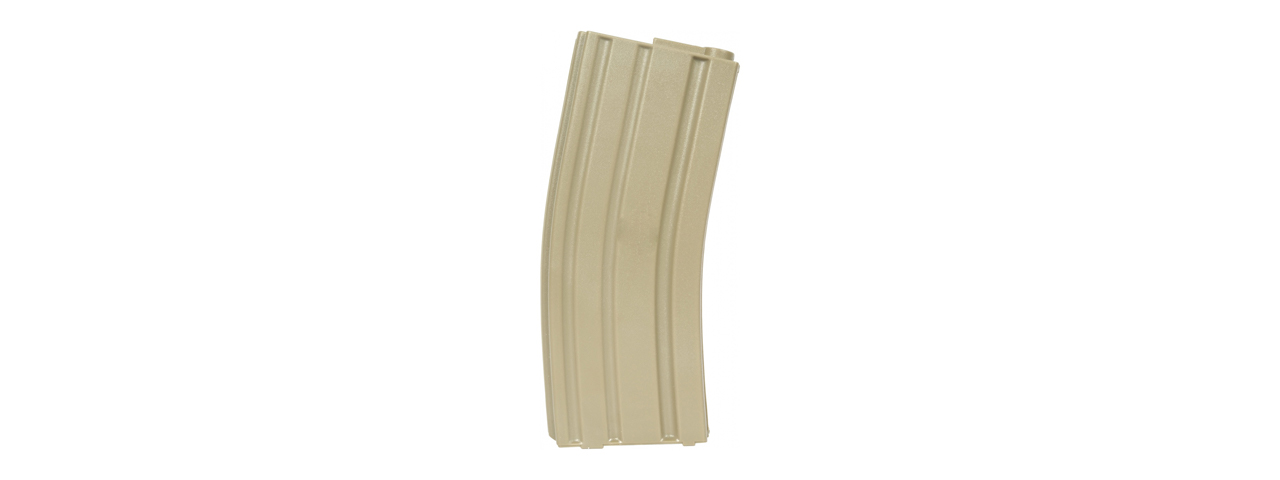 Elite Force Pack of 10 140 Round M4 Mid-Capacity Airsoft AEG Magazines (Color: Tan) - Click Image to Close