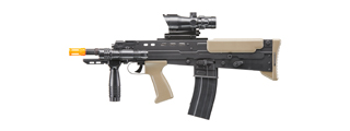 UK Arms L85 Airsoft Spring Powered Rifle (Color: Black & OD Green)