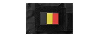 Belgium Flag PVC Morale Patch
