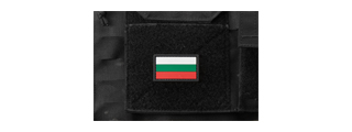 Small Bulgaria Flag PVC Morale Patch