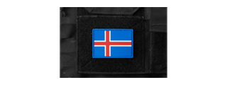 Iceland Flag PVC Morale Patch