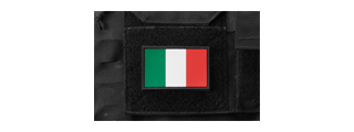 Italy Flag PVC Morale Patch