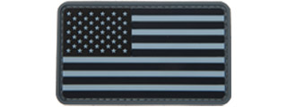 US Flag Forward PVC Patch (Color: Navy)