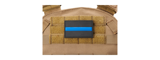 Thin Blue Line PVC Morale Patch