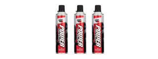 Puff Dino 450ml Green Gas Can for Japanese & ABS Slide Pistols (Pack of 3)