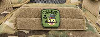 Classy As Fuck PVC Patch (Color: OD Green)