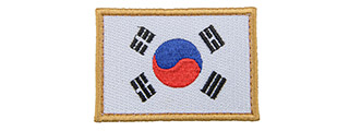 Embroidered Korean Flag Patch