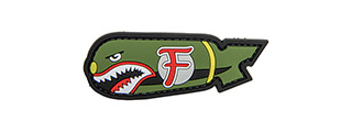 F-Bomb Shark PVC Patch