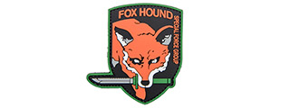 Fox Hound PVC Patch