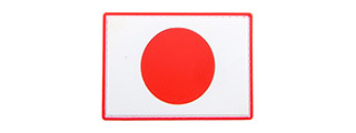 Japan Flag PVC Patch