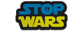 Sentinel Gears "Stop Wars" PVC Morale Patch