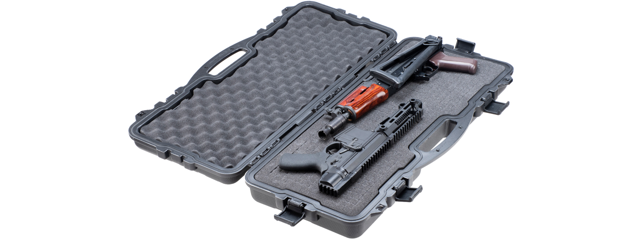 Ranger Armory 32" Hard Storage Case w/ Grid Foam (Color: Black)