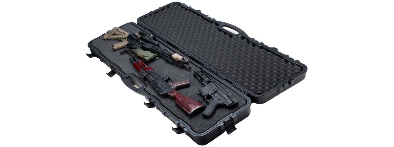 Ranger Armory 54.2" Hard Storage Case w/ Grid Foam (Color: Black) - Click Image to Close