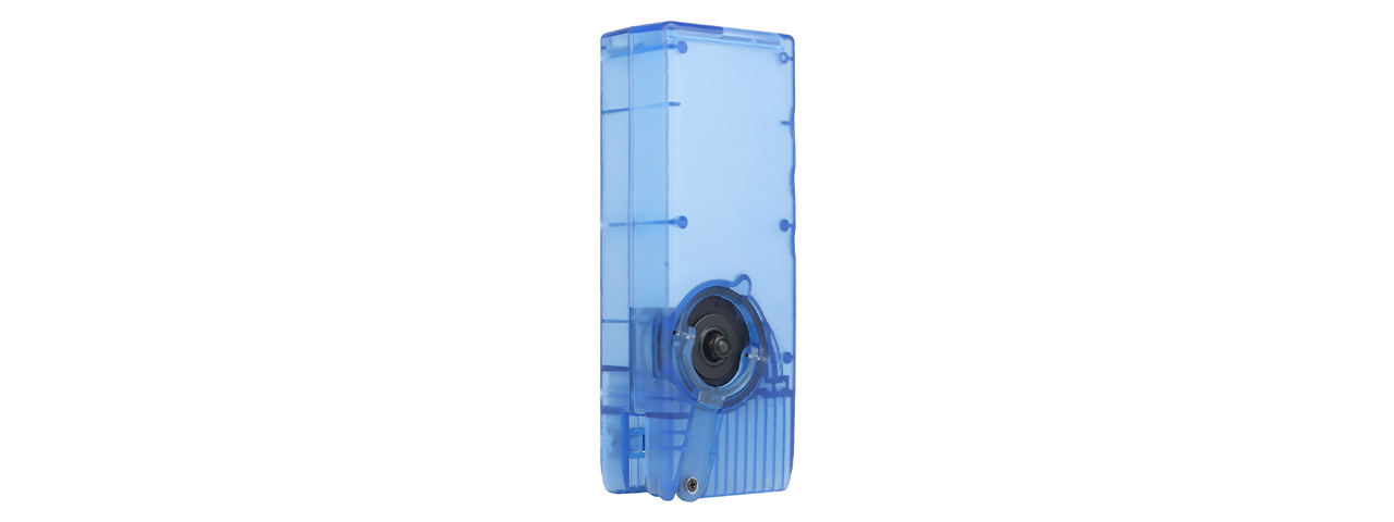 1000 Round Silent Side Winding Speedloader (Color: Limpid Blue) - Click Image to Close