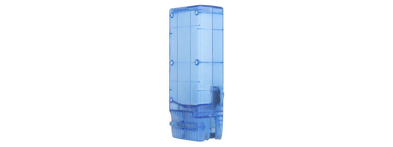 1000 Round Silent Side Winding Speedloader (Color: Limpid Blue) - Click Image to Close