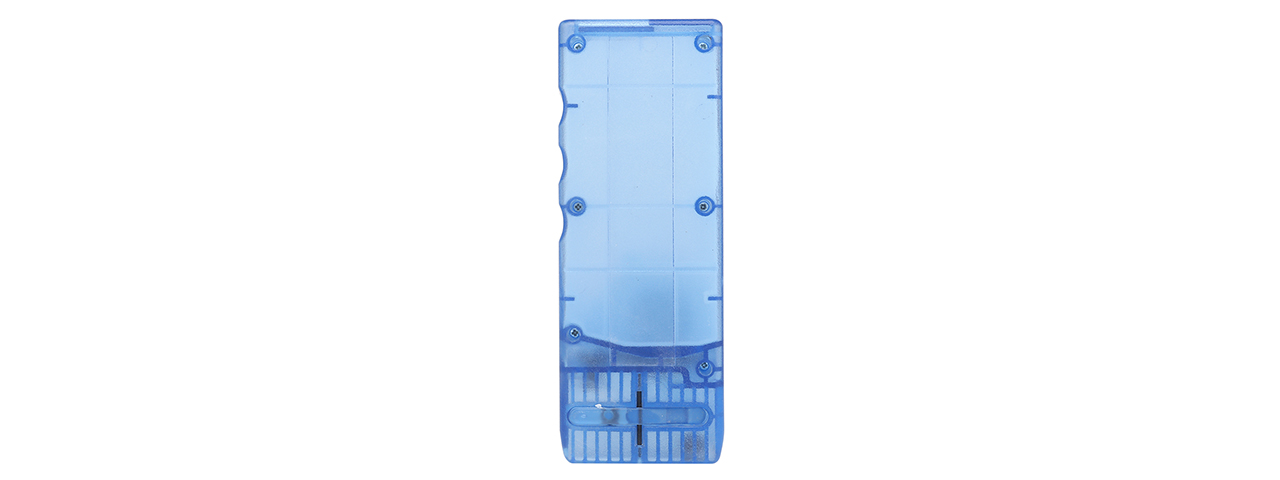 1000 Round Silent Side Winding Speedloader (Color: Limpid Blue) - Click Image to Close