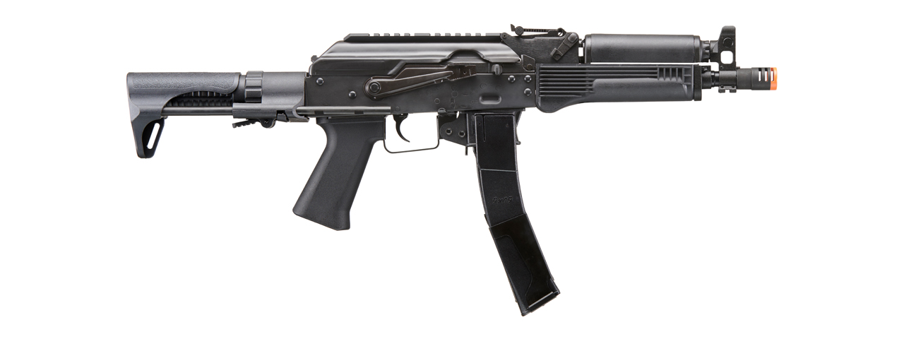 LCT 9mm PP-19 PDW AK Airsoft AEG Rifle w/ Polymer Handguard (Color: Black)