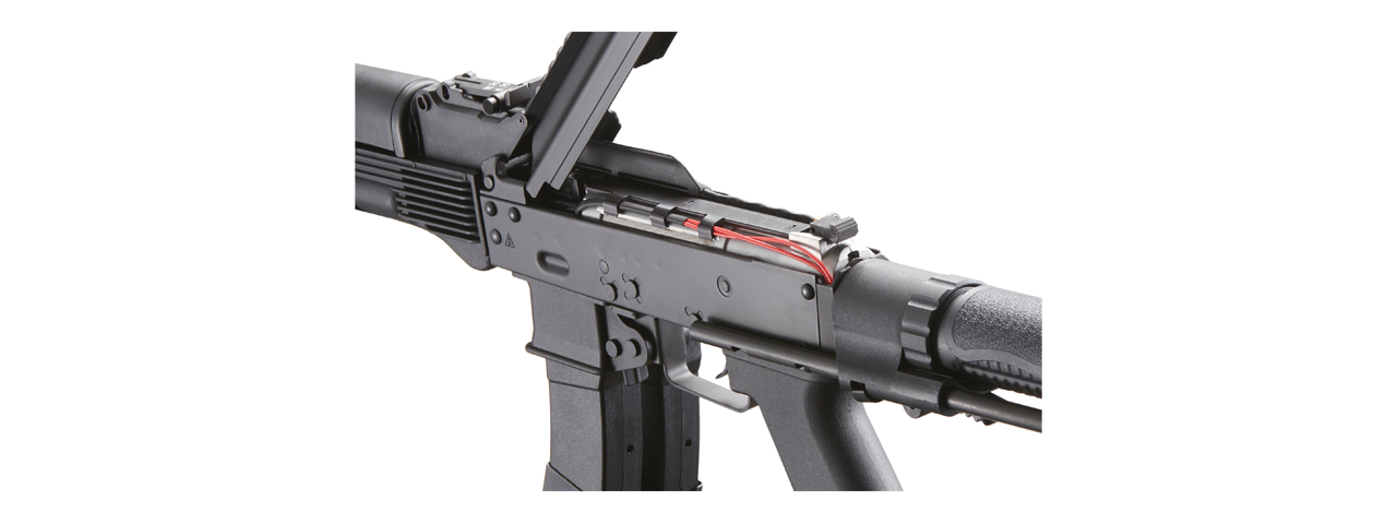 LCT 9mm PP-19 PDW AK Airsoft AEG Rifle w/ Polymer Handguard (Color: Black)