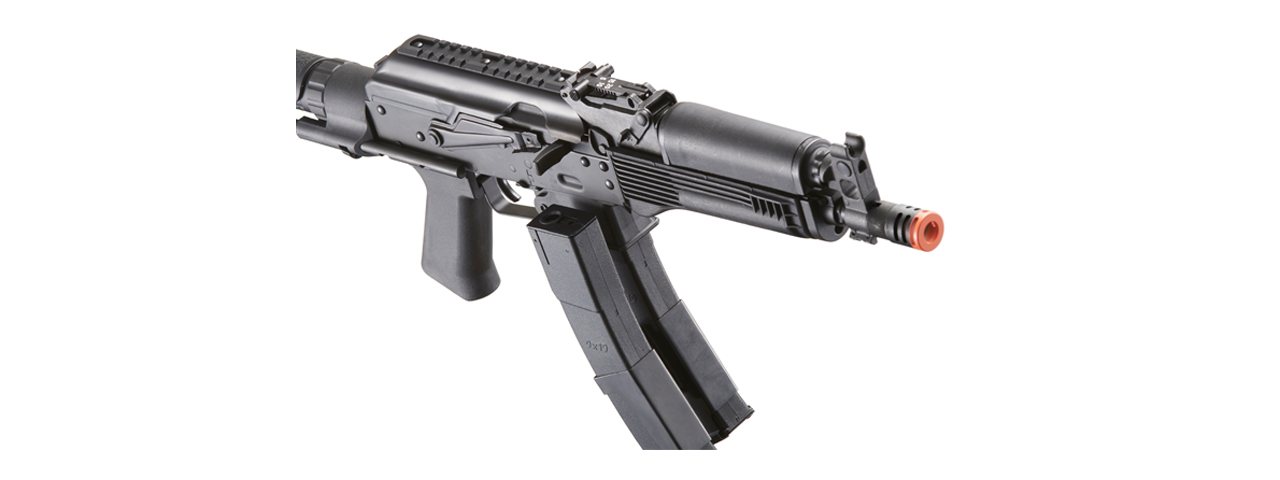 LCT 9mm PP-19 PDW AK Airsoft AEG Rifle w/ Polymer Handguard (Color: Black)