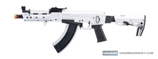 Tokyo Marui AK Storm Next Generation Recoil Shock Airsoft AEG Rifle (Color: White Storm)