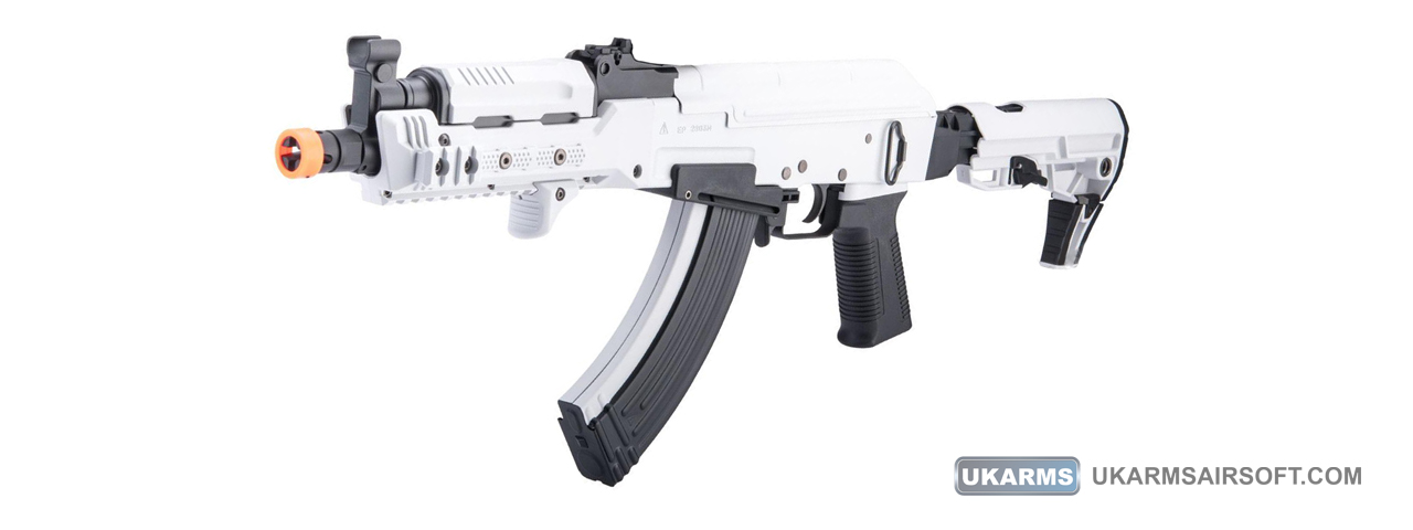 Tokyo Marui AK Storm Next Generation Recoil Shock Airsoft AEG Rifle (Color: White Storm) - Click Image to Close