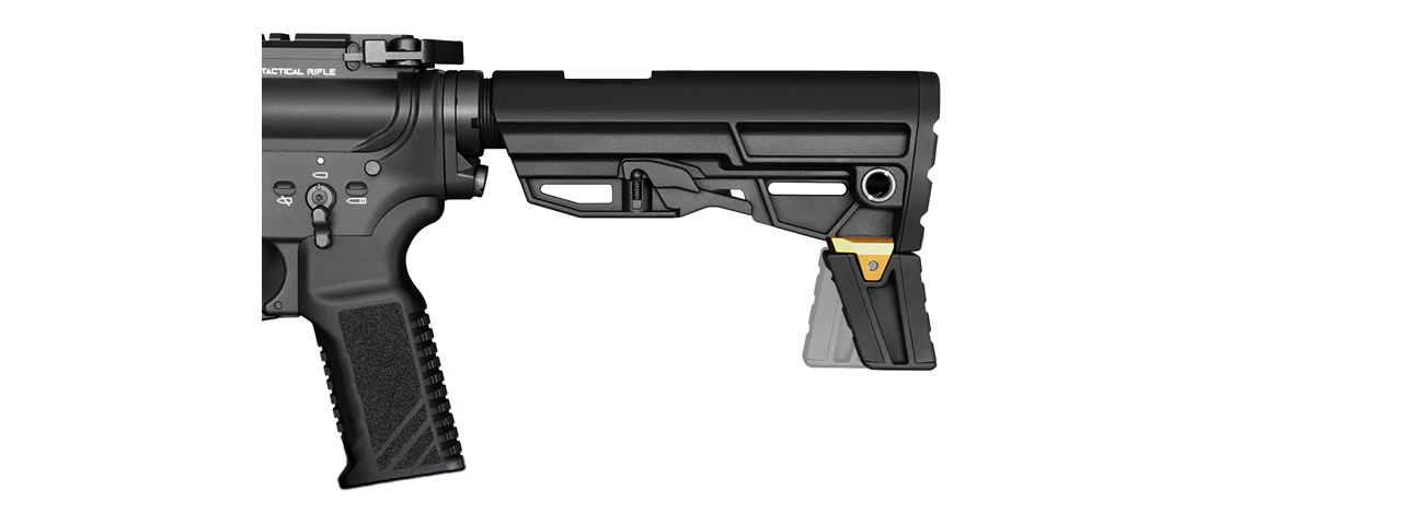 Tokyo Marui MTR16 G-Edition Airsoft Gas Blowback Airsoft Rifle (Color: Black & Gold)