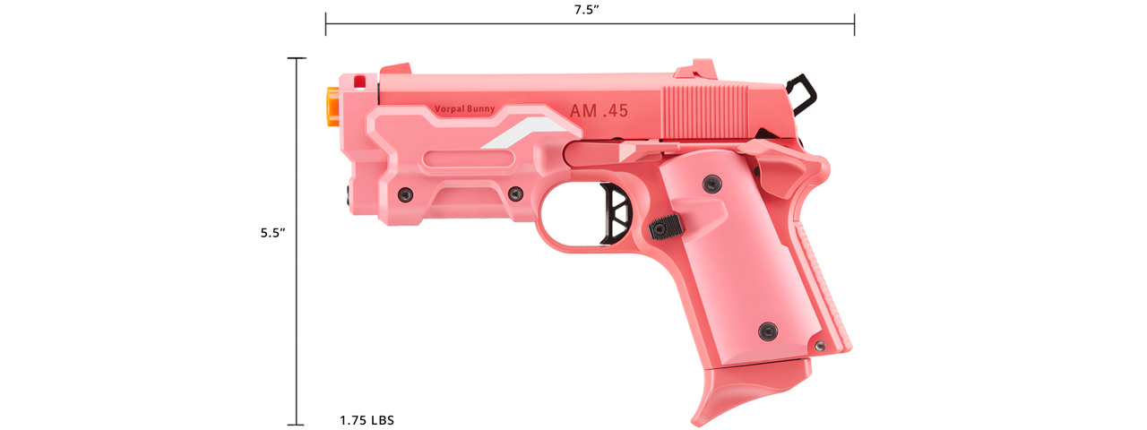 Tokyo Marui AM .45 Vorpal Bunny Limited Edition LLENN Version (Color: Pink)