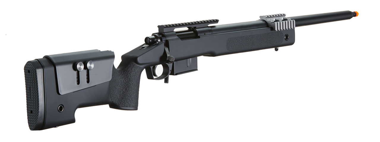 Tokyo Marui M40A5 Bolt Action Airsoft Sniper Rifle (Color: Black) - Click Image to Close