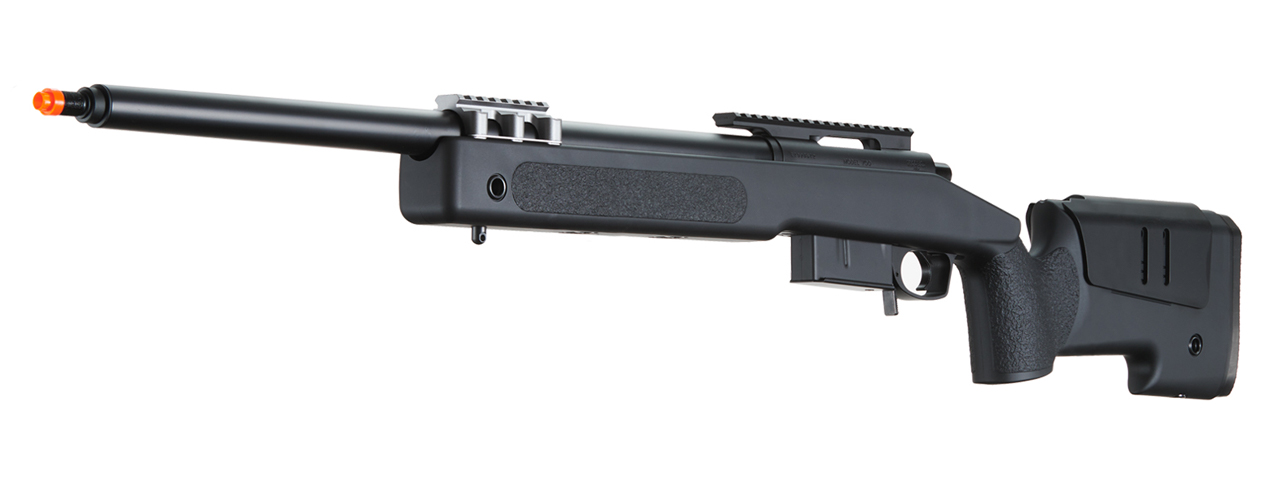Tokyo Marui M40A5 Bolt Action Airsoft Sniper Rifle (Color: Black) - Click Image to Close