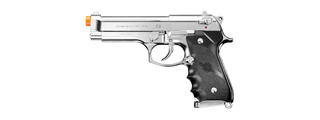 Tokyo Marui M92F Chrome Stainless Finishing Airsoft Gas Blowback Pistol (Color: Chrome)